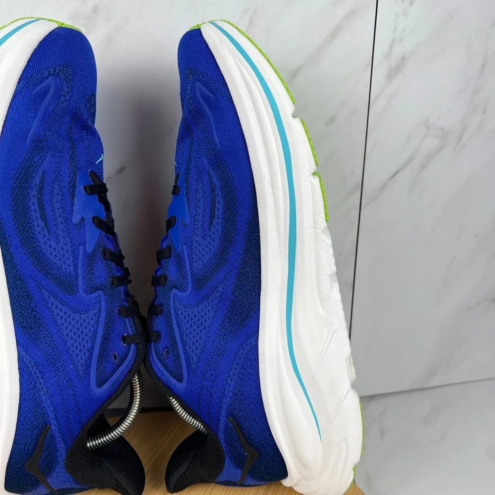Hoka One Clifton 10 Mens Size 11 D Night Sky Midnight Blue Running Shoes 1162030 - Picture 6 of 12